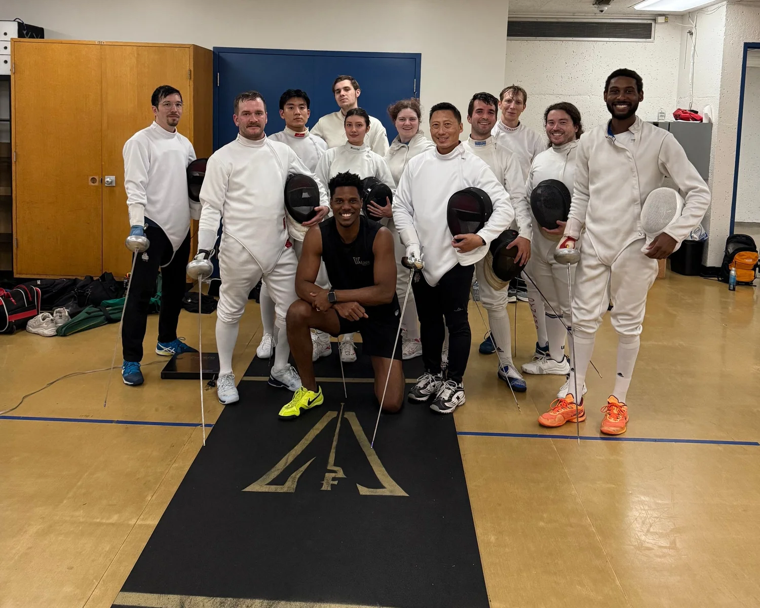 Valour Fencing Club members together